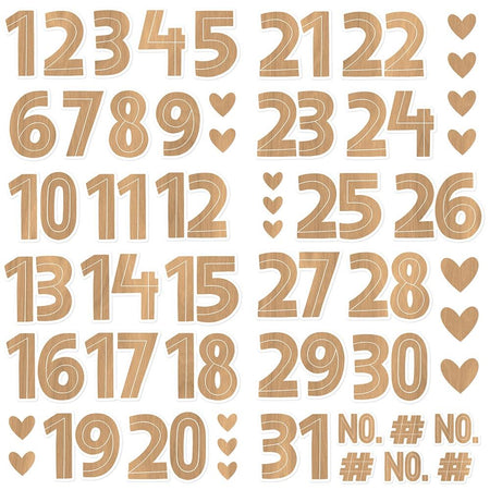 Simple Stories Hearth & Holiday - Foam Numbers