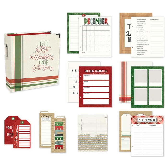 Simple Stories Hearth & Holiday - 6x8 Sn@p Binder
