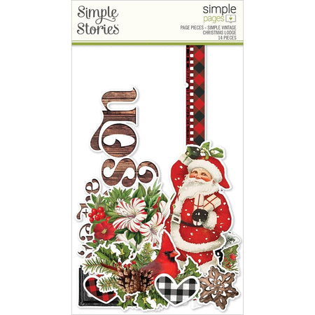 Simple Stories Simple Vintage Christmas Lodge - Page Pieces
