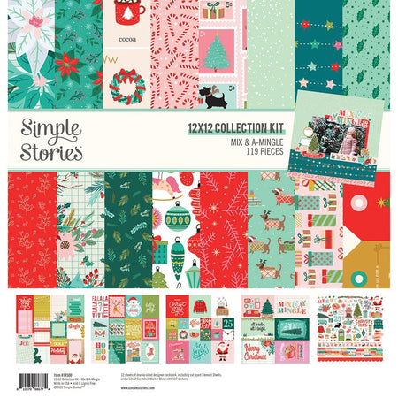 Simple Stories Mix & A Mingle - 12x12 Collection Kit
