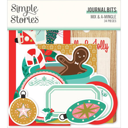 Simple Stories Mix & A Mingle - Journal Bits & Pieces