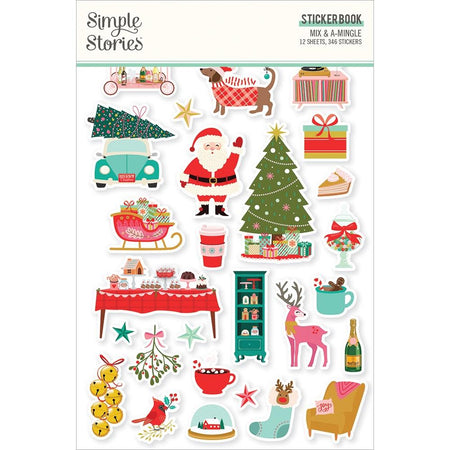 Simple Stories Mix & A Mingle - Sticker Book