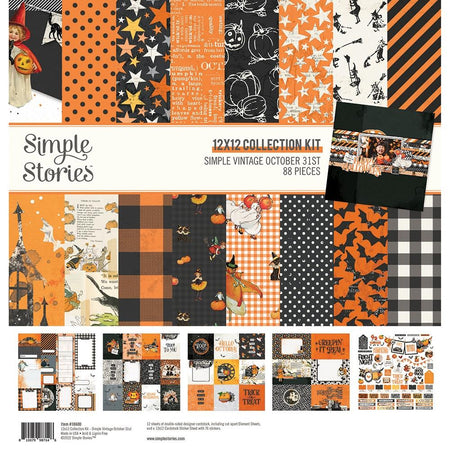 Simple Stories Simple Vintage October 31st - 12x12 Collection Kit
