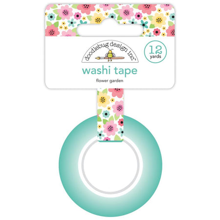 Doodlebug Design My Happy Place - Flower Garden Washi Tape