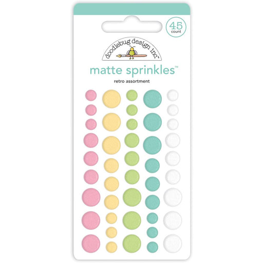 Doodlebug Design My Happy Place - Retro Matte Sprinkles