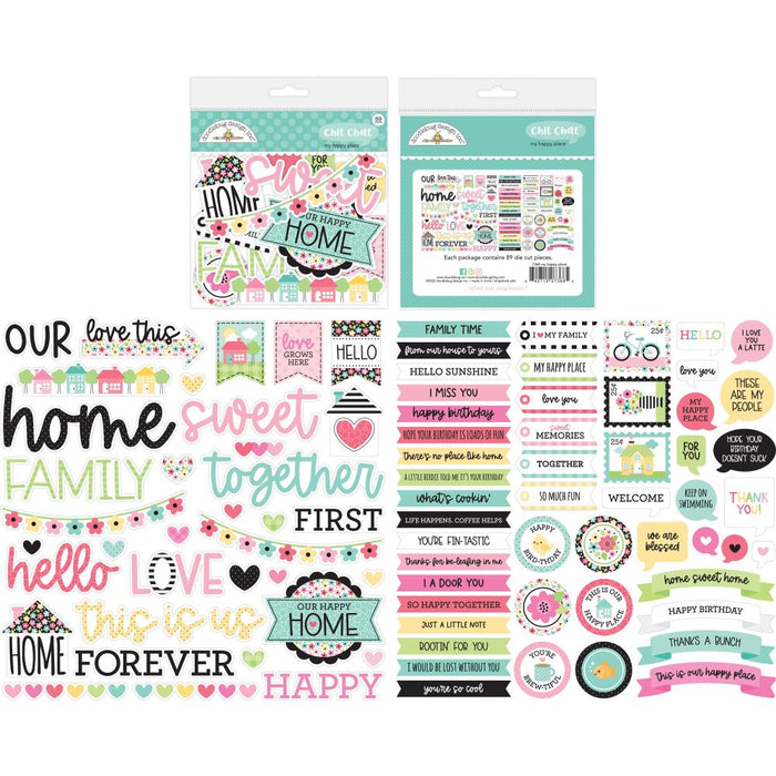 Doodlebug Design My Happy Place - Odds & Ends Chit Chat