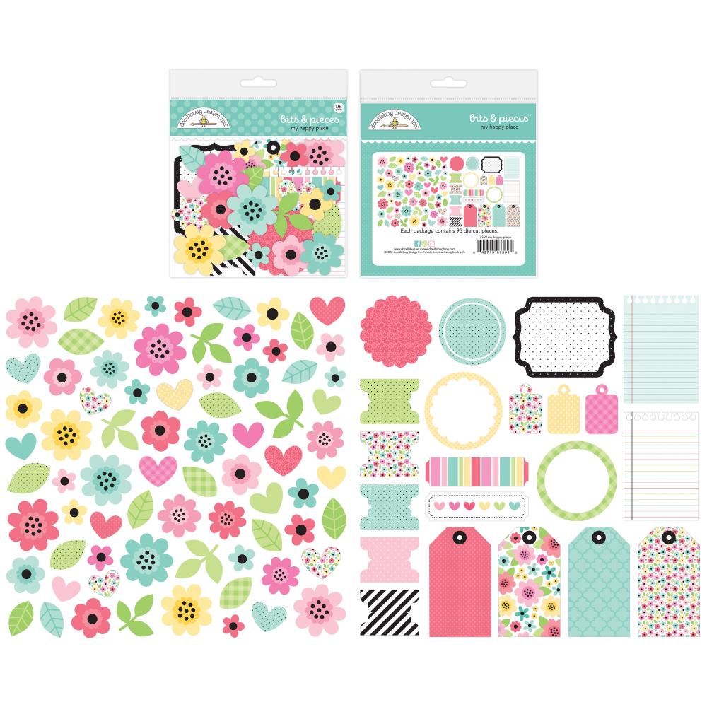 Doodlebug Design My Happy Place - Odds & Ends Bits & Pieces
