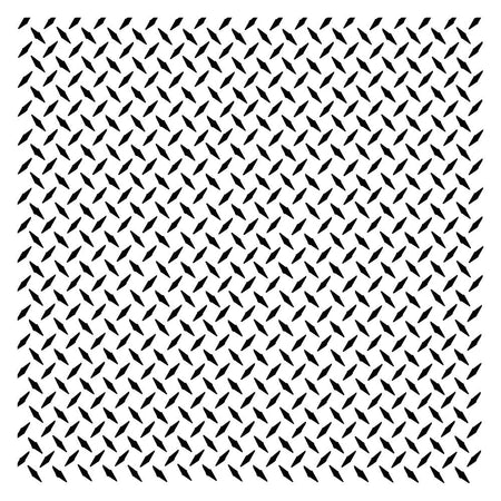 Crafter's Workshop 6x6 Template - Diamond Plate