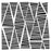 Crafter's Workshop 6x6 Template - Striped Triangles