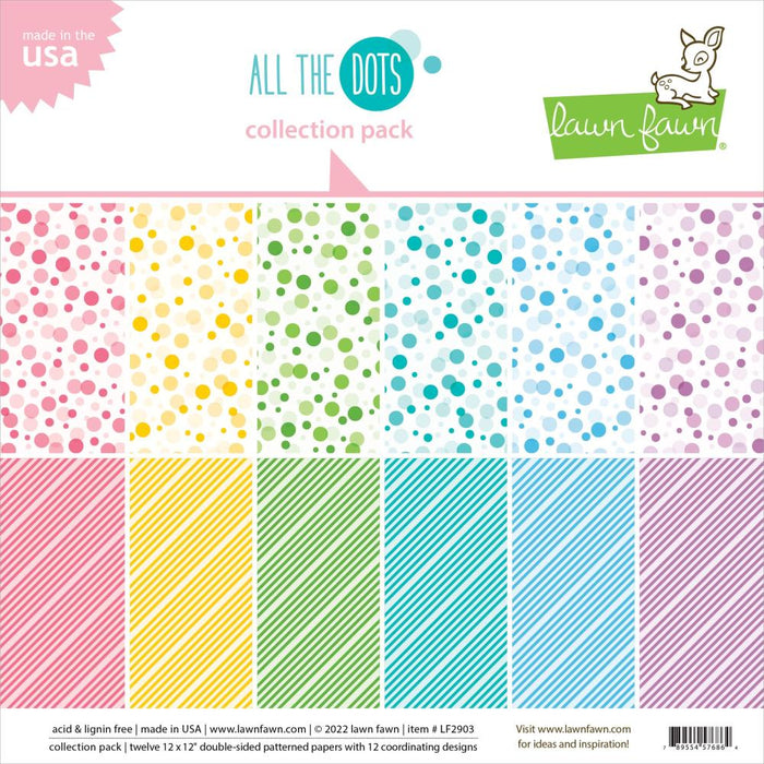 Lawn Fawn All The Dots - 12x12 Collection Kit