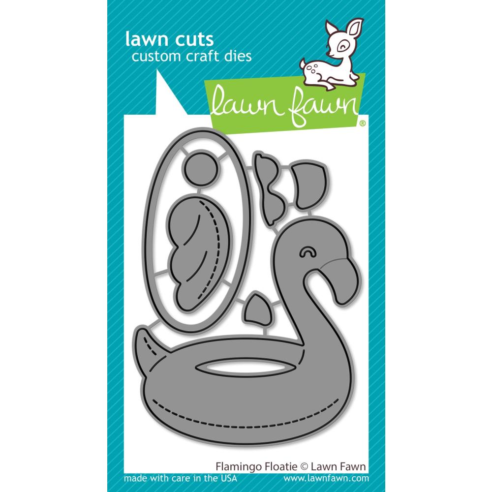 Lawn Fawn Craft Die - Flamingo Floatie