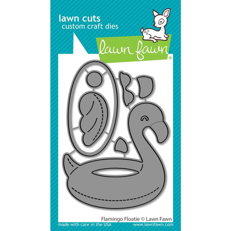 Lawn Fawn Craft Die - Flamingo Floatie