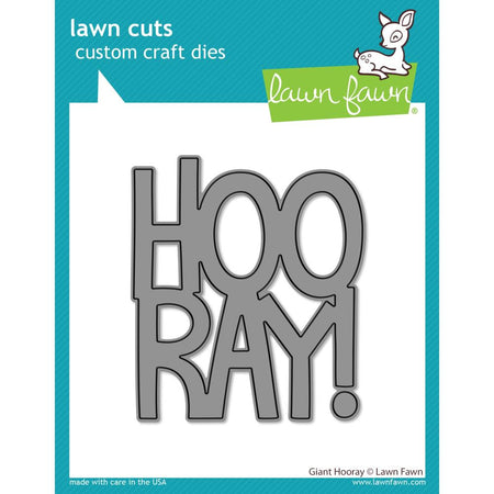 Lawn Fawn Craft Die - Giant Hooray