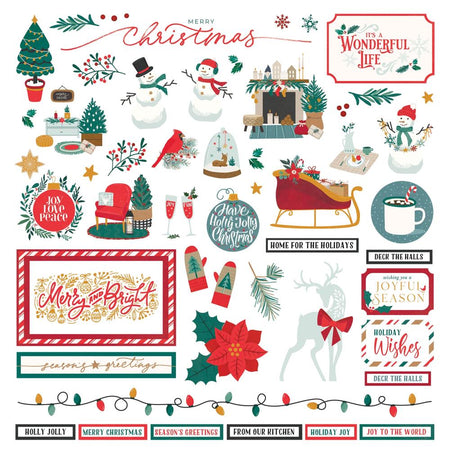 Photoplay It's A Wonderful Christmas - Element Stickers