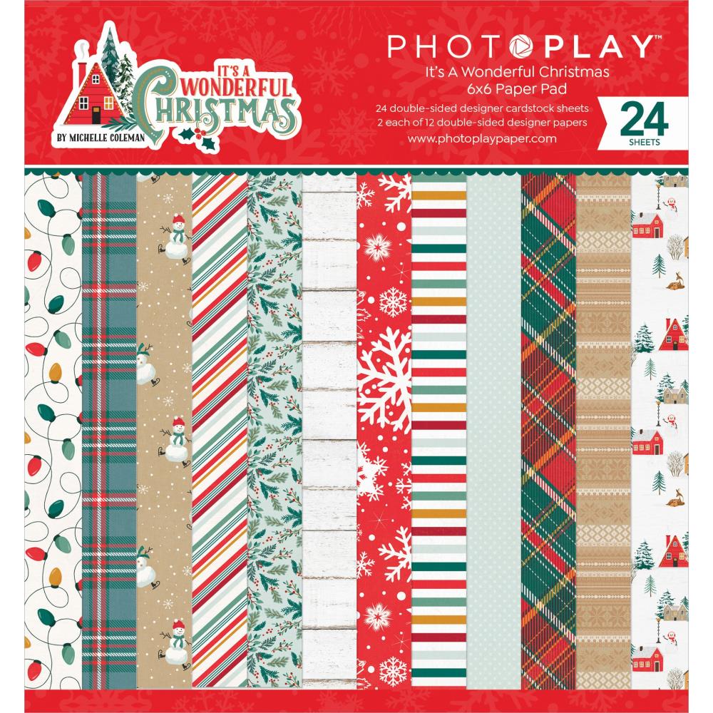 Photoplay It's A Wonderful Christmas - 6x6 Pad