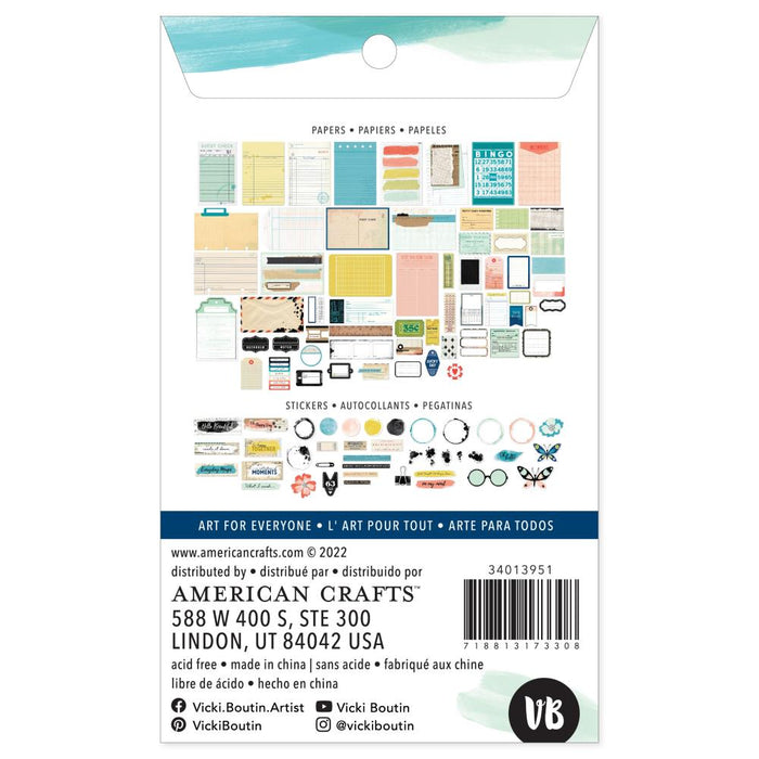 American Crafts Vicki Boutin Print Shop - Paperie Pack