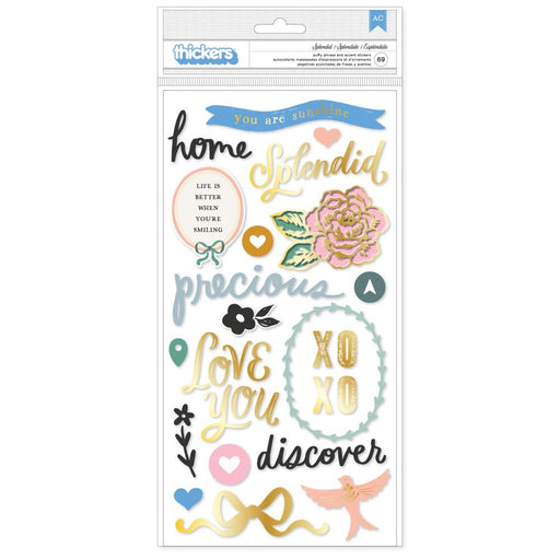 American Crafts Maggie Holmes Parasol - Splendid Phrase Thickers