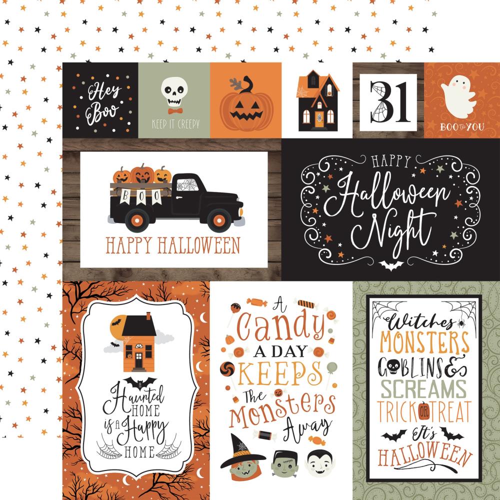 Echo Park Spooky - Journaling Cards