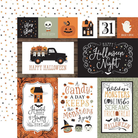 Echo Park Spooky - Journaling Cards