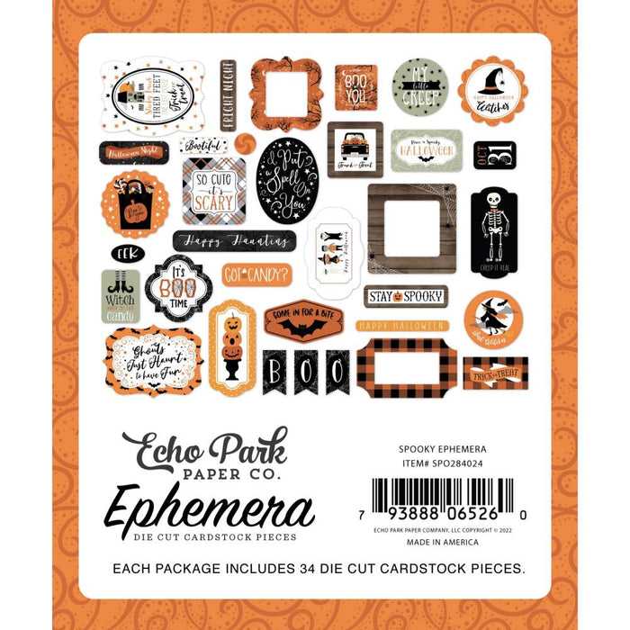 Echo Park Spooky - Ephemera