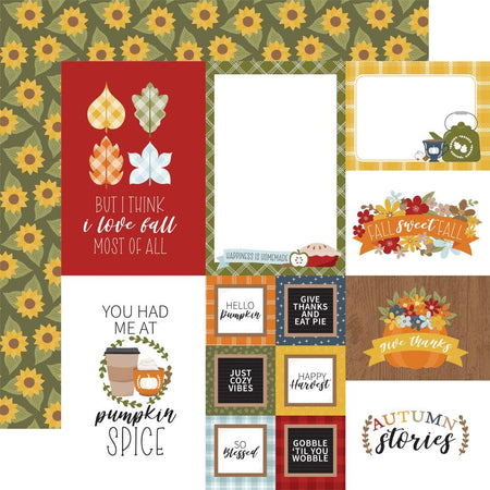 Echo Park Fall Fever - Multi Journaling Cards