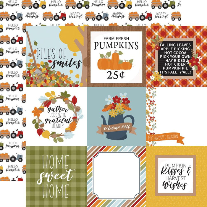 Echo Park Fall Fever - 4x4 Journaling Cards