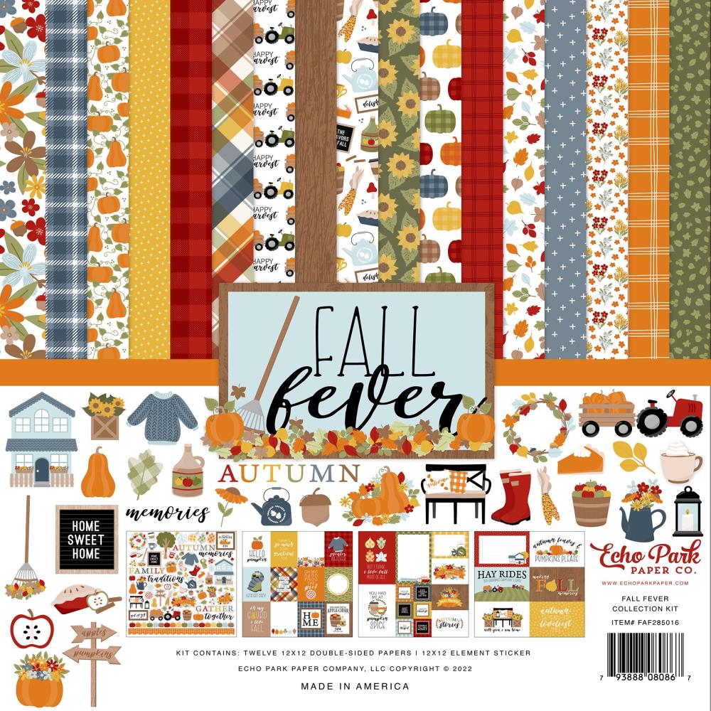 Echo Park Fall Fever - Collection Kit