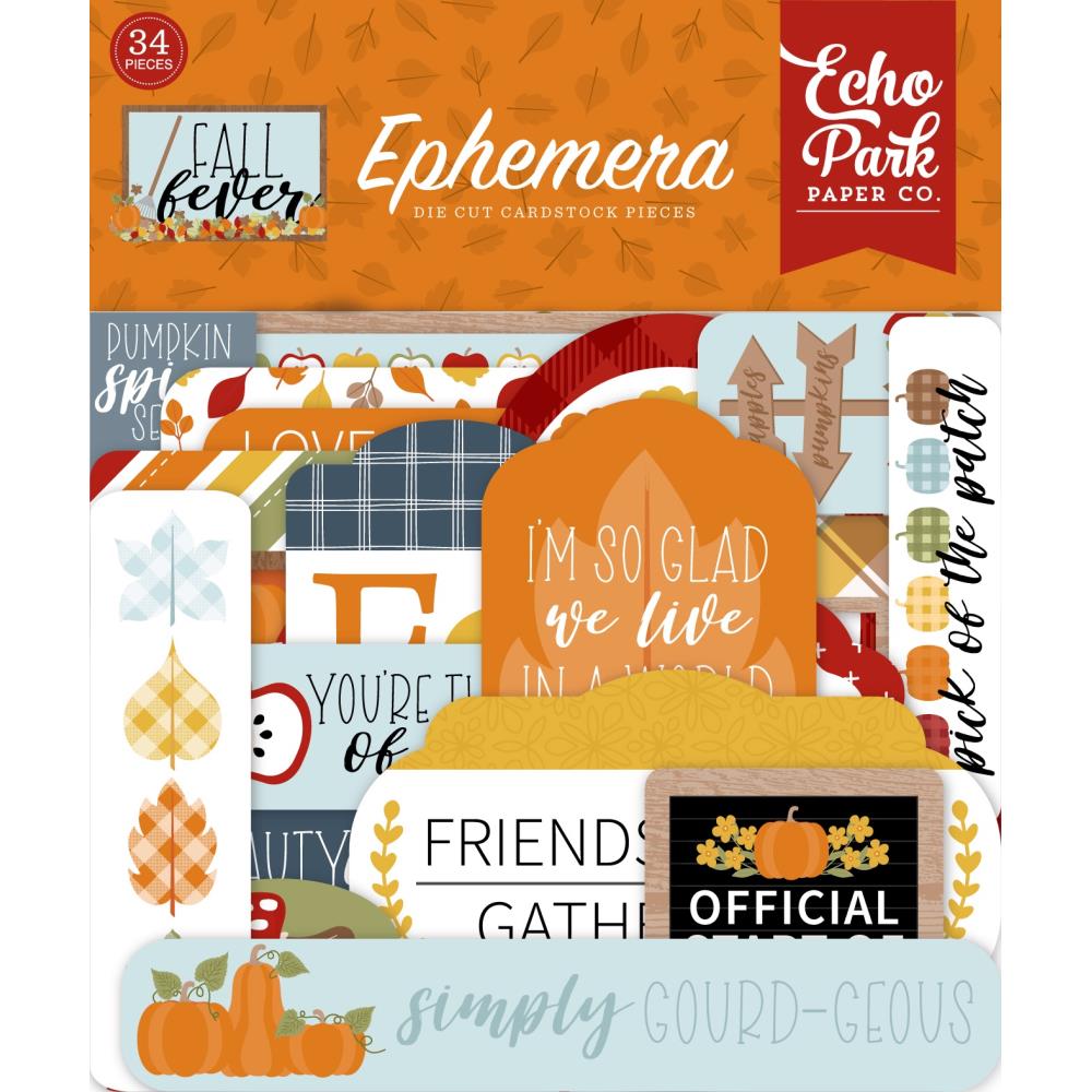 Echo Park Fall Fever - Ephemera