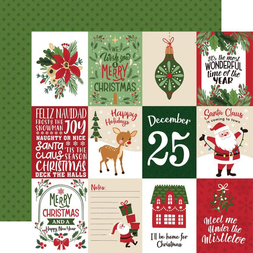 Echo Park The Magic Of Christmas - 3x4 Journaling Cards