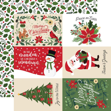 Echo Park The Magic Of Christmas - 6x4 Journaling Cards