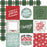 Echo Park Christmas Salutations No. 2 - 4x4 Journaling Cards