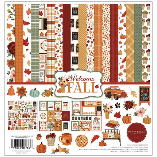Carta Bella Welcome Fall - Collection Kit
