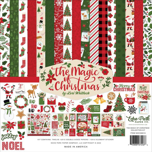 Echo Park Paper A Cozy Christmas Cardstock Stickers 12x12 Elements