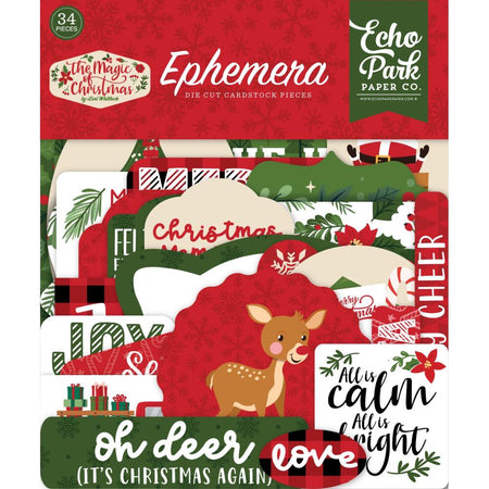 Echo Park The Magic Of Christmas - Ephemera