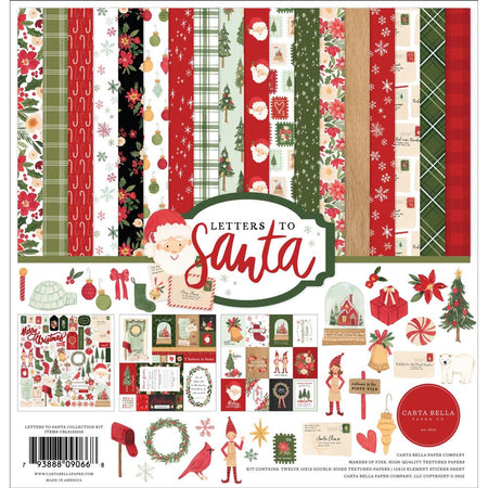 Carta Bella Letters To Santa - Collection Kit