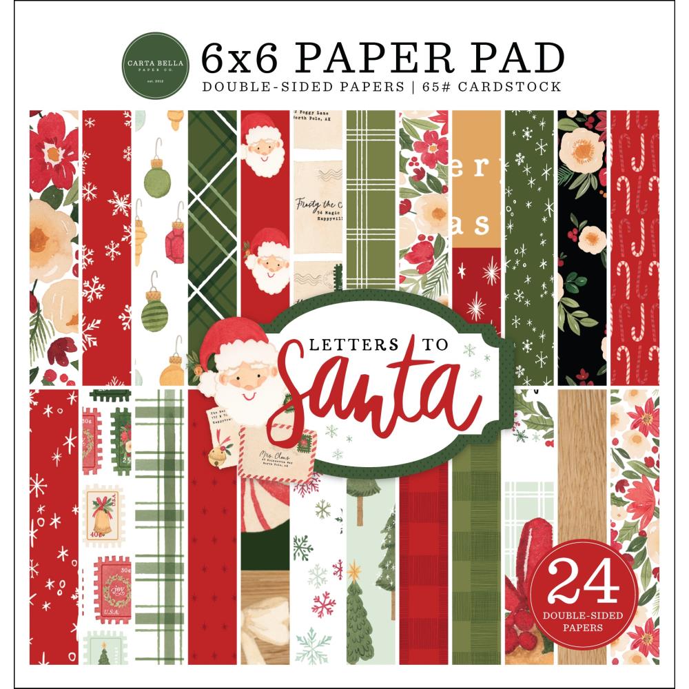 Carta Bella Letters To Santa - 6x6 Pad