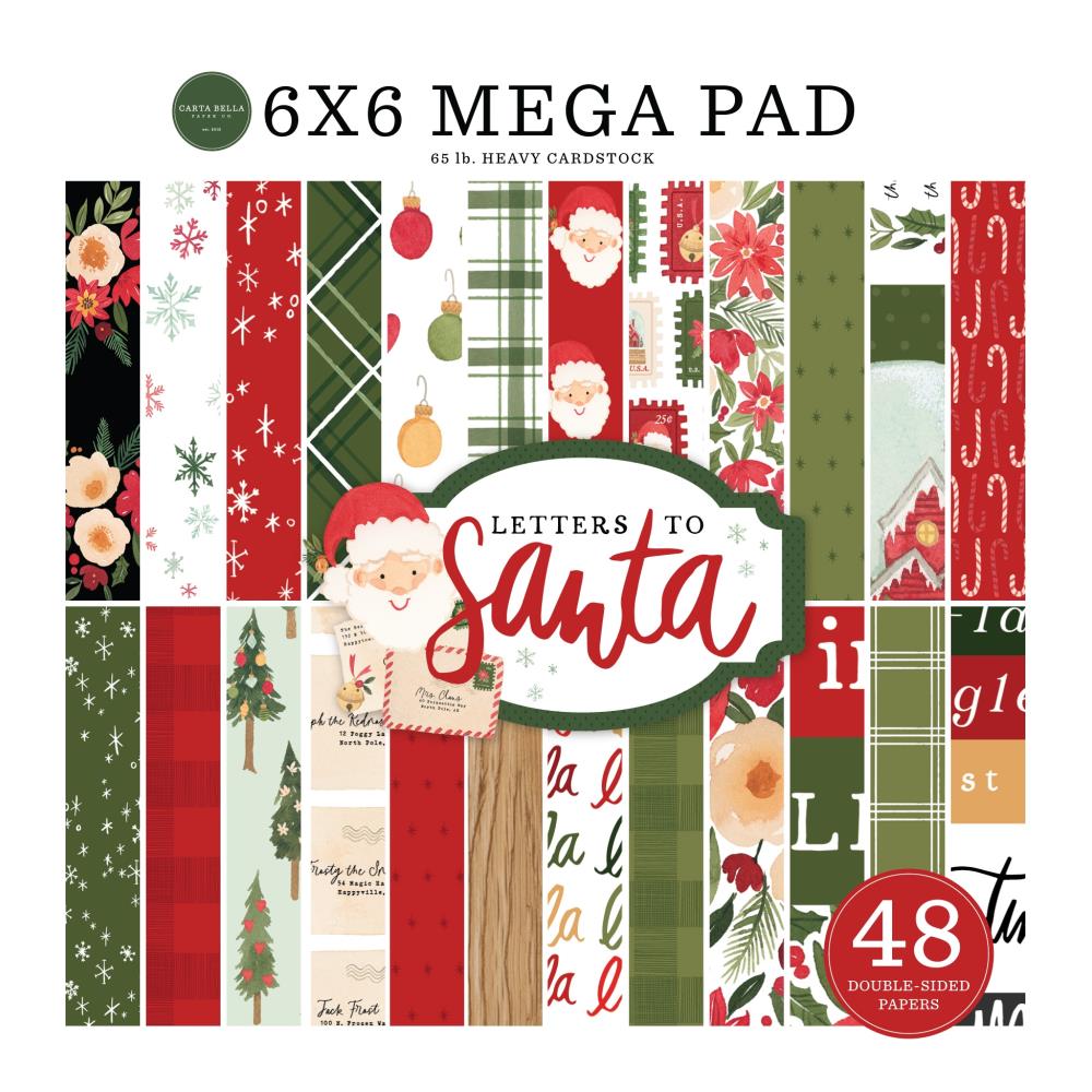 Carta Bella Letters To Santa - 6x6 Mega Pad