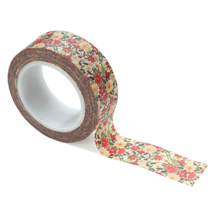 Carta Bella Letters To Santa - Holly Jolly Floral Washi Tape
