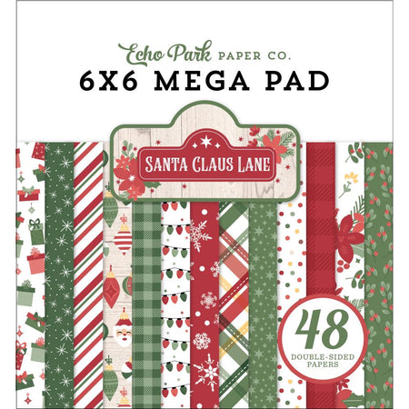 Echo Park Santa Claus Lane - 6x6 Mega Pad