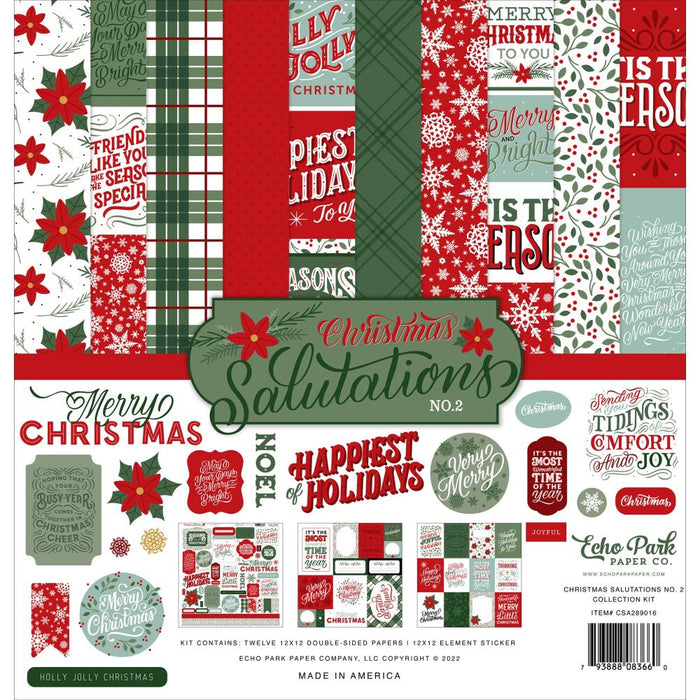 Echo Park Christmas Salutations No. 2 - Collection Kit