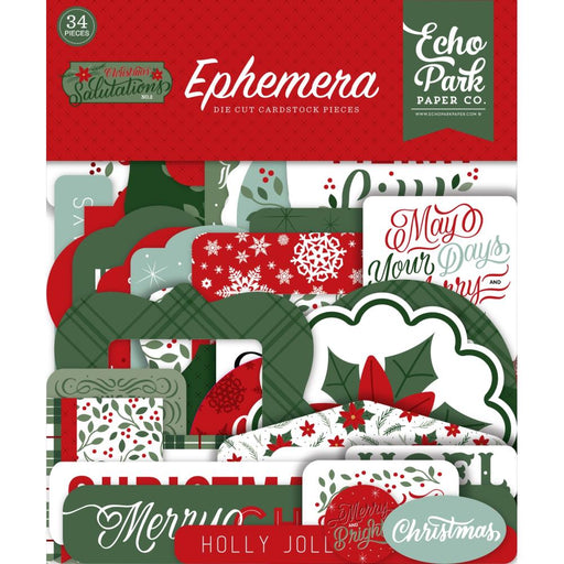 Echo Park Christmas Salutations No. 2 - Ephemera