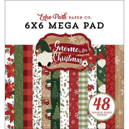 Echo Park Gnome for Christmas - 6x6 Mega Pad