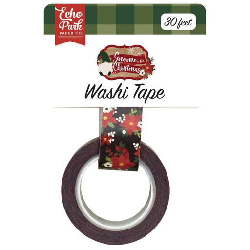 Echo Park Gnome for Christmas - Poinsettia Washi Tape
