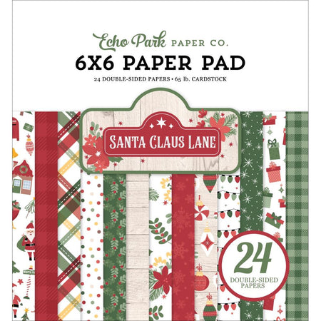 Echo Park Santa Claus Lane - 6x6 Pad