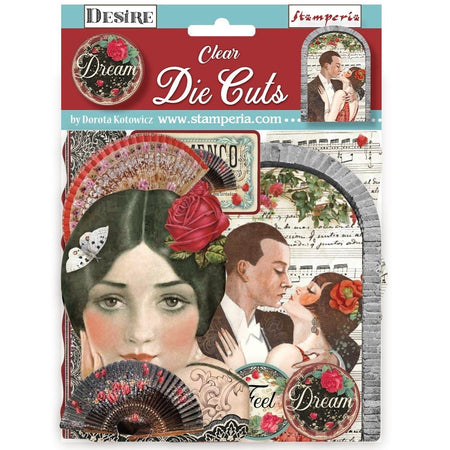 Stamperia Desire - Clear Die-Cuts