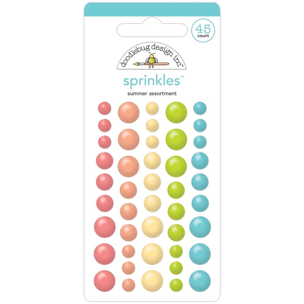 Doodlebug Design Seaside Summer - Summer Assortment Sprinkles
