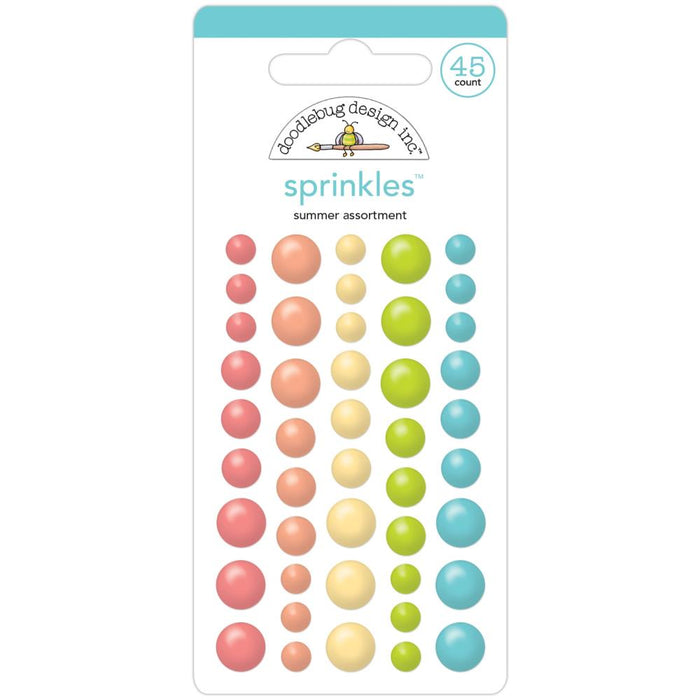 Doodlebug Design Seaside Summer - Summer Assortment Sprinkles