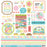 Doodlebug Design Seaside Summer - This & That Stickers