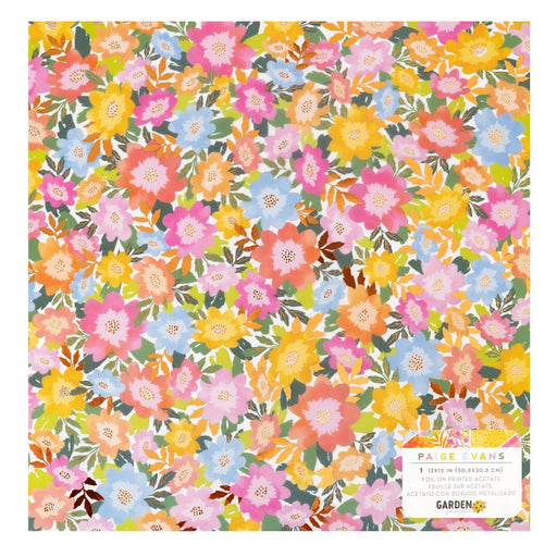 American Crafts Paige Evans Garden Shoppe - Printed Acetate