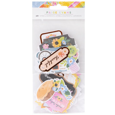 American Crafts Paige Evans Garden Shoppe - Ephemera Icons